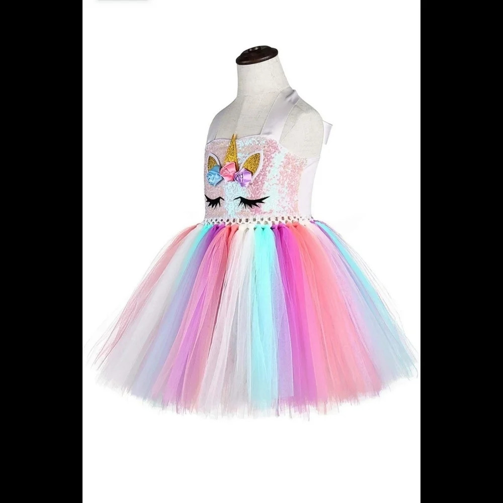 Tutu Dreams Sequin Unicorn Dress